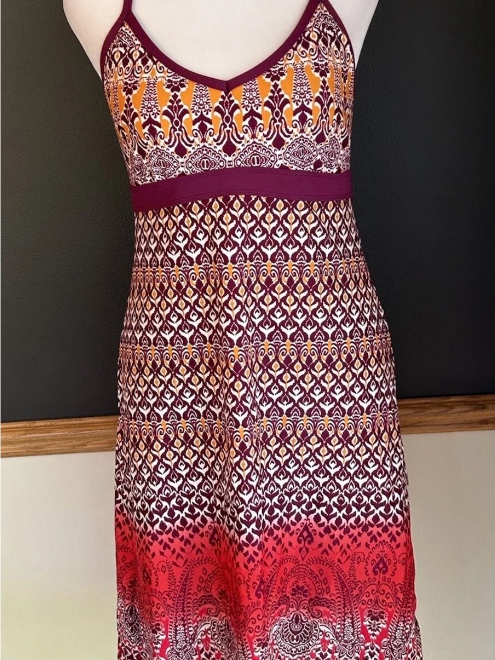 Athleta Geometric Print Swim Dress